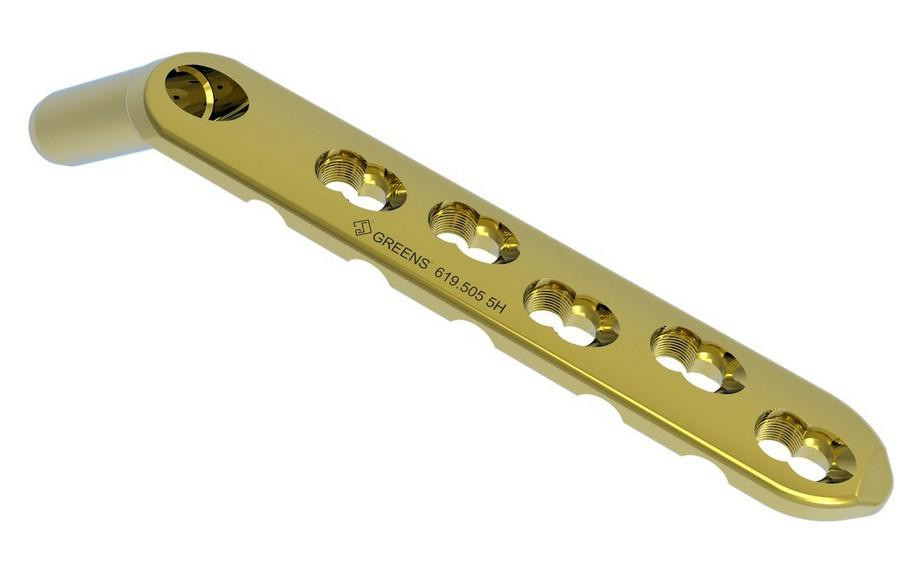 DHS Barrel Plate  With Combi Hole 135° (A.O Type , Long )